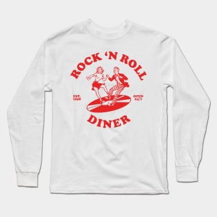 Rock 'N Roll Diner Long Sleeve T-Shirt